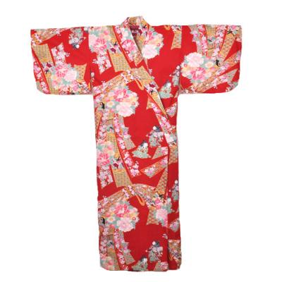 Red Blossom and Geisha Kimono